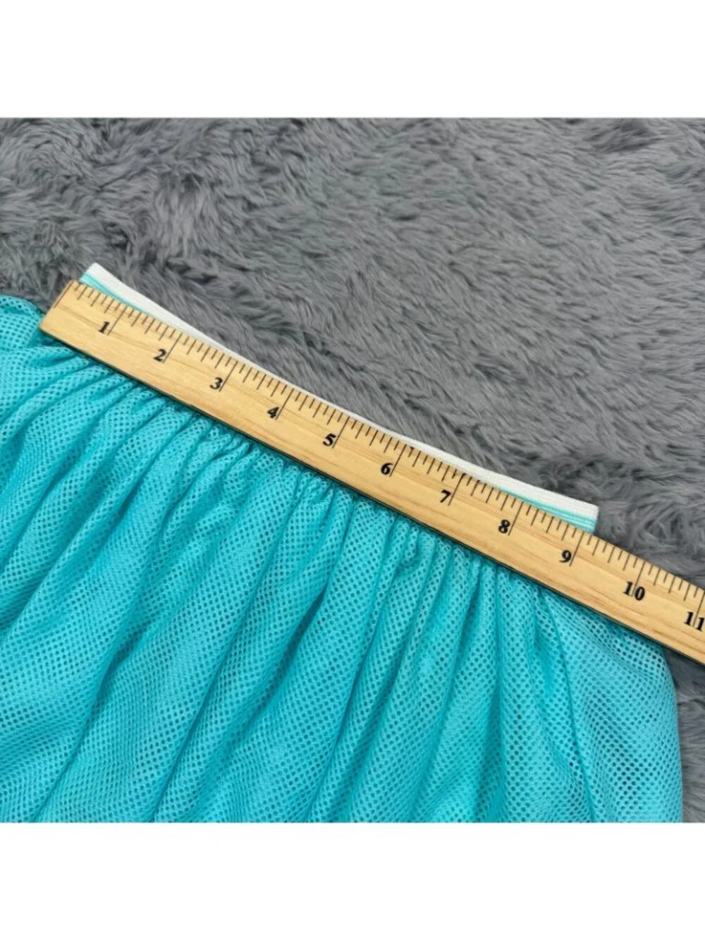 Mta Sports Skort Girls S Blue Polyester Tennis Performance Elastic Waistband